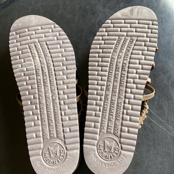 MEPHISTO Amazing Shape Sandals Brown HILLY Size 10/40 - Picture 3 of 7